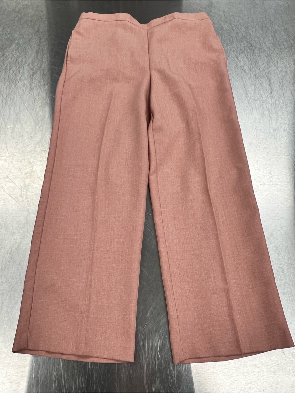 Alfred Dunner Wide-Leg Pants in Dusty Rose Women’s 14 Petite